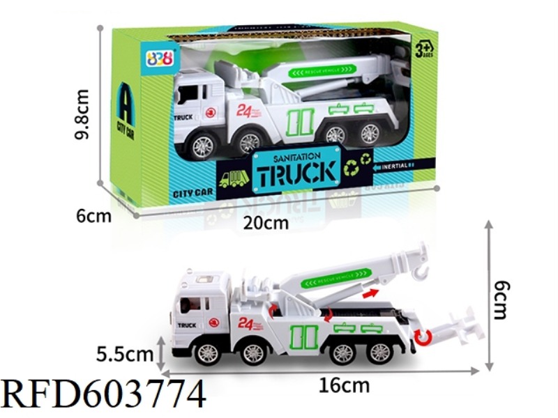 INERTIAL SANITATION TRUCK