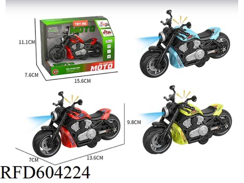 TRUMPET LIGHT SOUND BOOMERANG MOTORCYCLE RACING