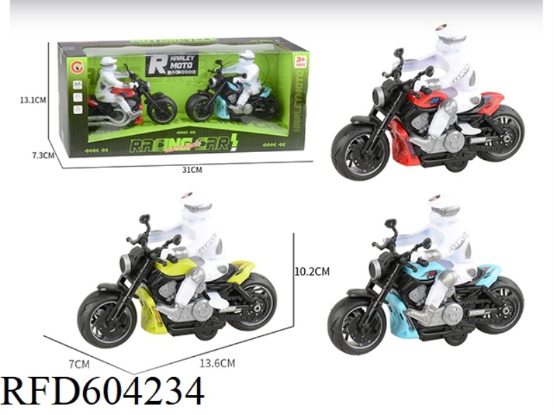 SMALL 2 ONLY MOUNTED JAI AI MOTORCYCLE RACING