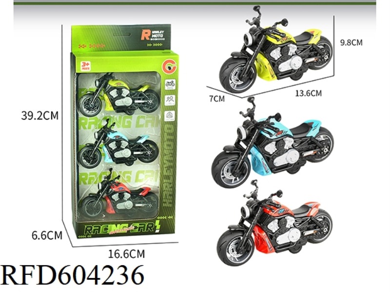THE SMALL 3 ONLY FIT THE JAI AI MOTORCYCLE RACING