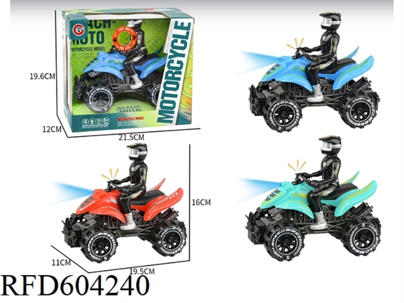BIG LIGHT SOUND INERTIAL RIDE PEOPLE BEACH MOTORCYCLE