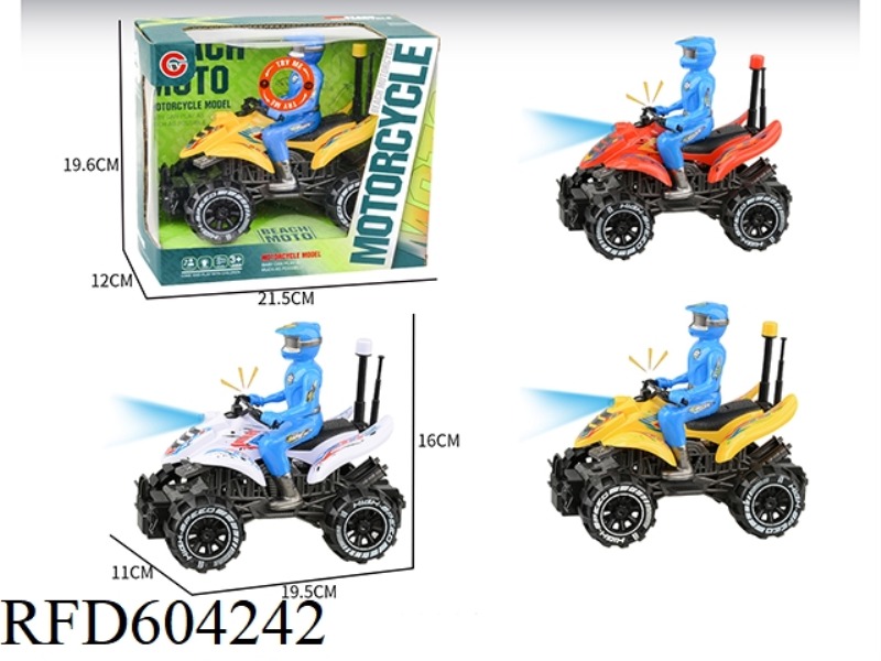 BIG LIGHT SOUND INERTIAL RIDE PEOPLE BEACH MOTORCYCLE