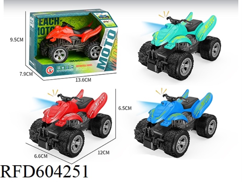 SMALL LIGHT SOUND INERTIAL SIMULATION BEACH MOTORCYCLE