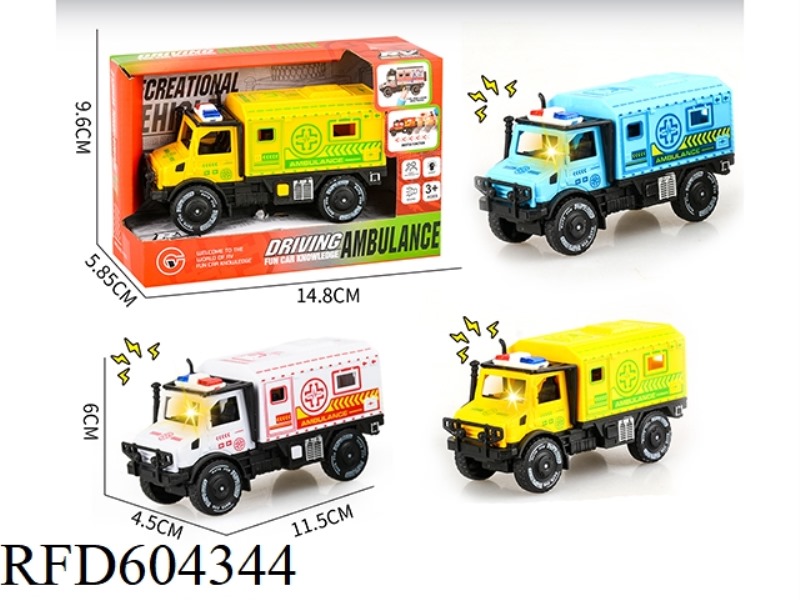 TRUMPET LIGHT SOUND INERTIAL SINGLE ROW UNIMOK AMBULANCE