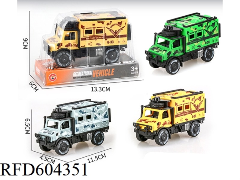 SMALL INERTIAL SINGLE PLATOON UNIMOK MILITARY VEHICLE