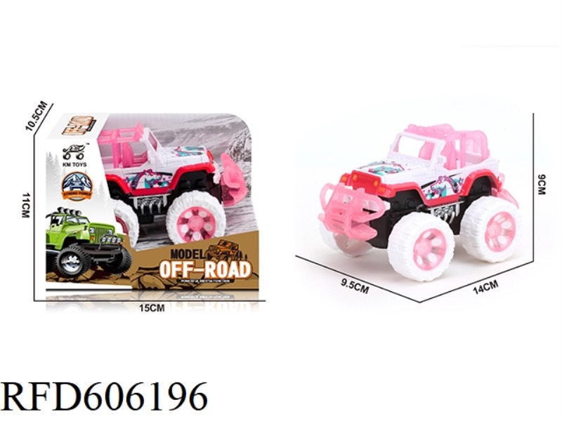 1:43 JEEP INERTIA CAR