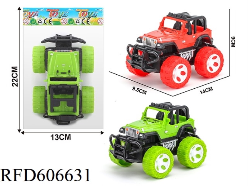 INERTIAL JEEP SIMULATION SUV 1:43