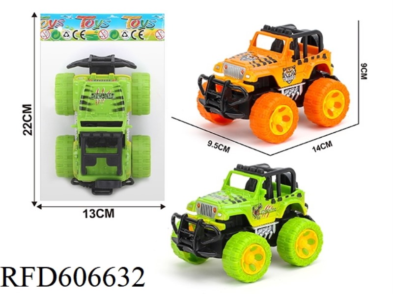 INERTIAL JEEP SHIFT-PRINT SUV 1:43