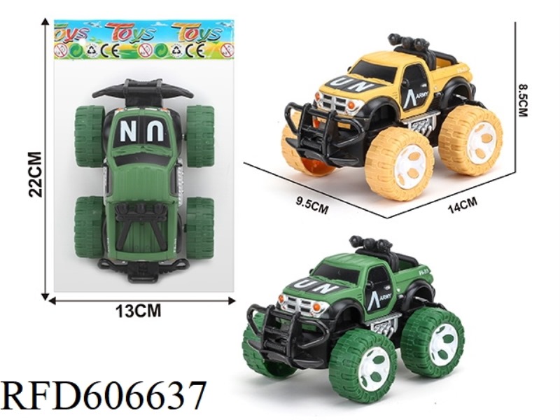 INERTIAL PICKUP TRUCK MILITARY VEHICLE SUV 1:43