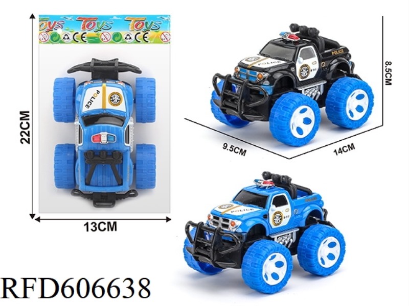 INERTIAL PICKUP POLICE SUV 1:43
