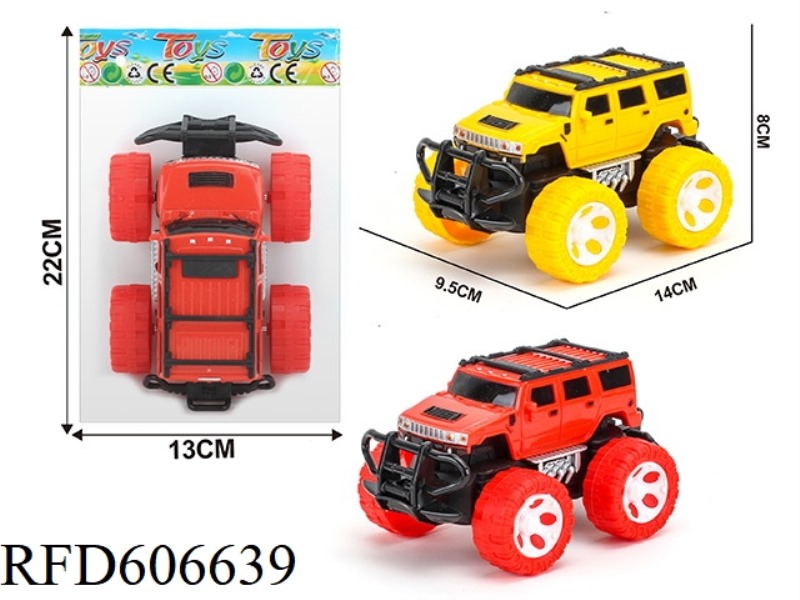 INERTIAL HUMMER SIMULATION SUV 1:43
