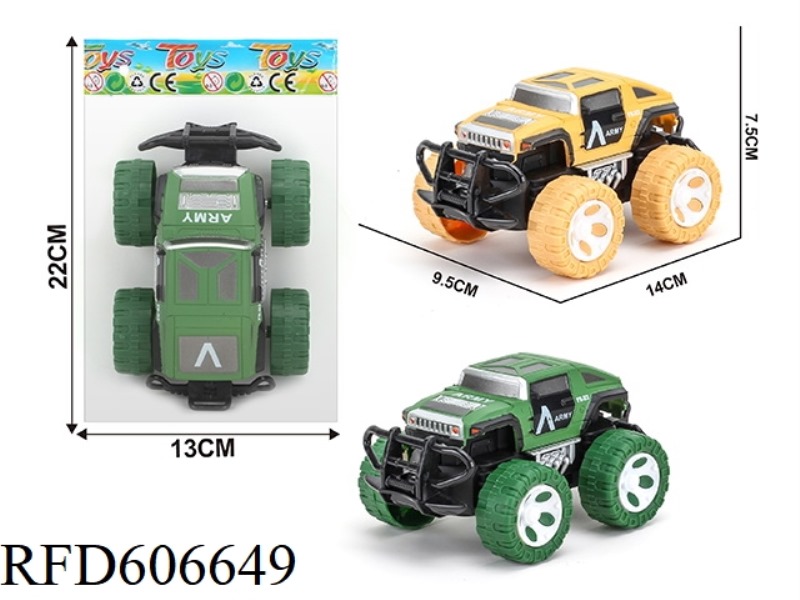INERTIAL HUMMER HX MILITARY VEHICLE OFF-ROAD VEHICLE 1:43
