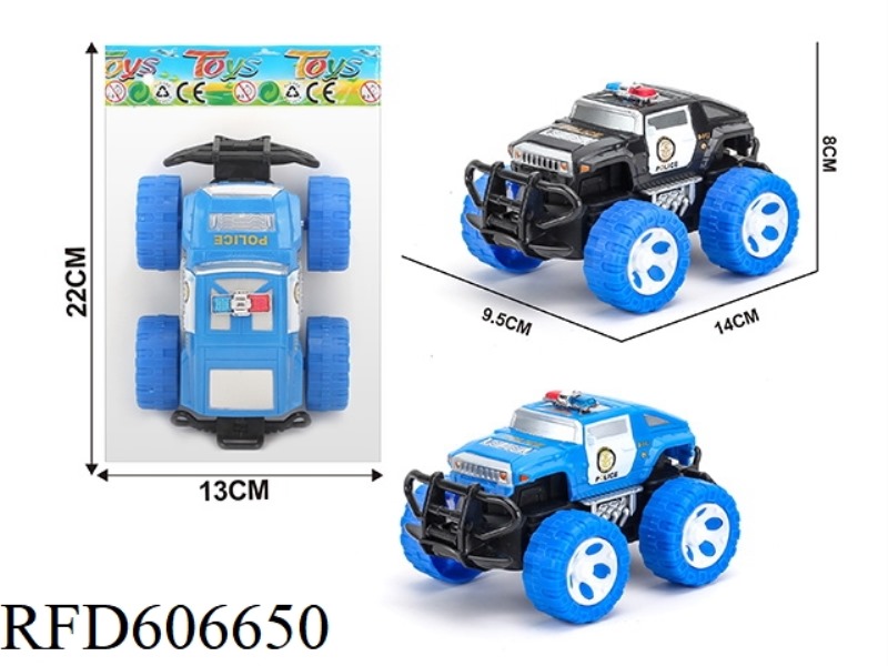 INERTIAL HUMMER HX POLICE SUV 1:43