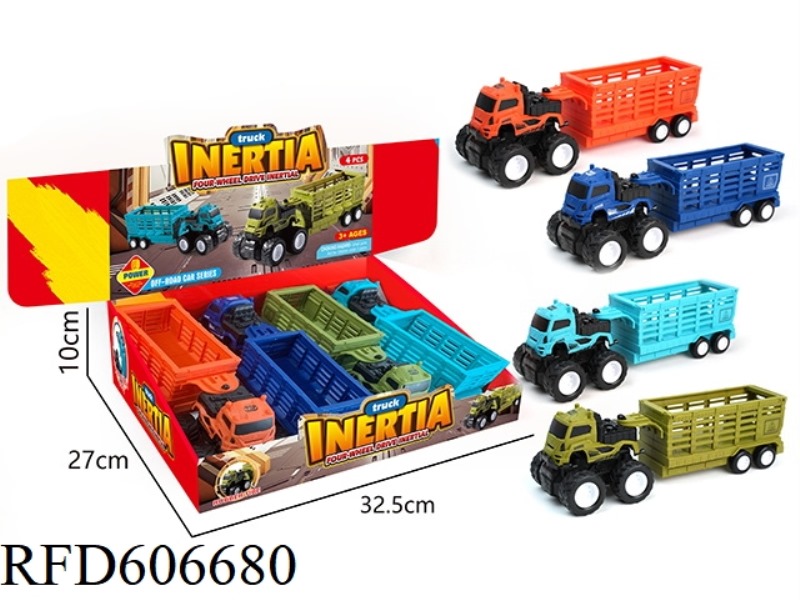 INERTIA TRACTOR TRANSPORTER 4PCS