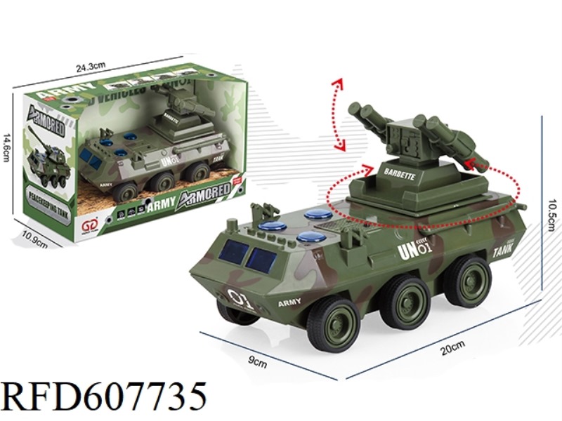 ACOUSTO-OPTIC INERTIAL ANTI-TANK MISSILE LAUNCHER GREEN