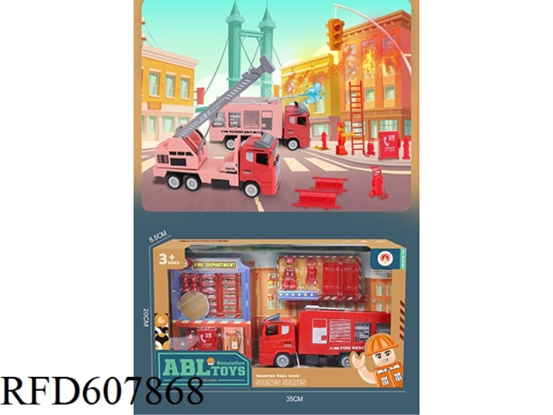 OBERSON FIRE TRUCK SET