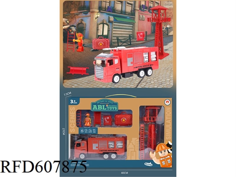 OBERSON FIRE TRUCK SET