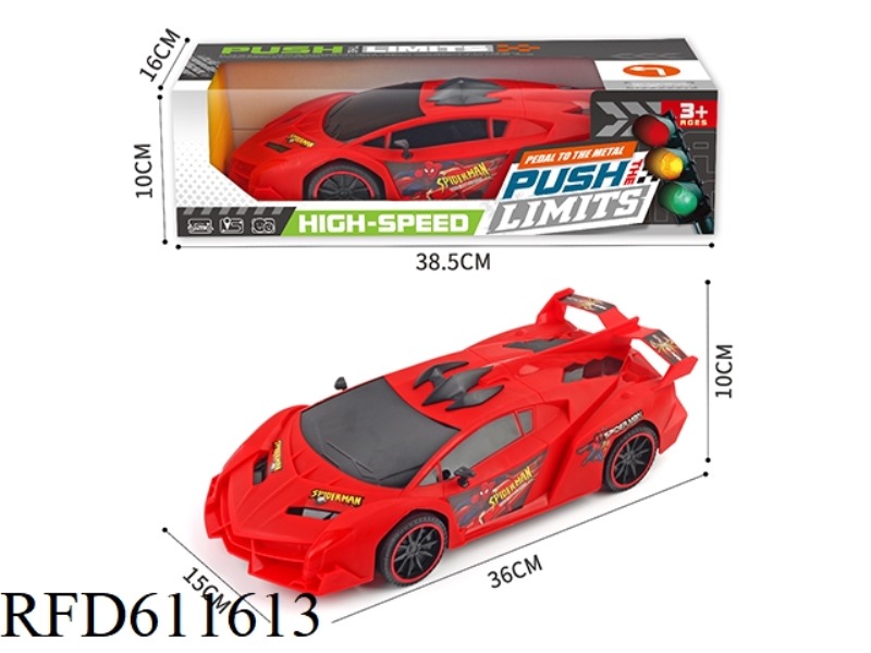 INERTIA SPIDERMAN ROADSTER (LABEL)
