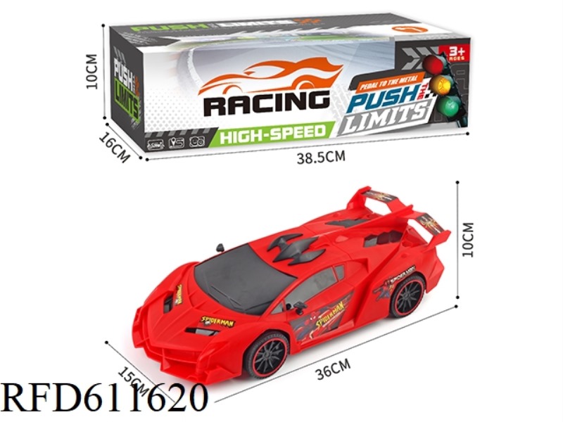 INERTIA SPIDERMAN ROADSTER (LABEL)