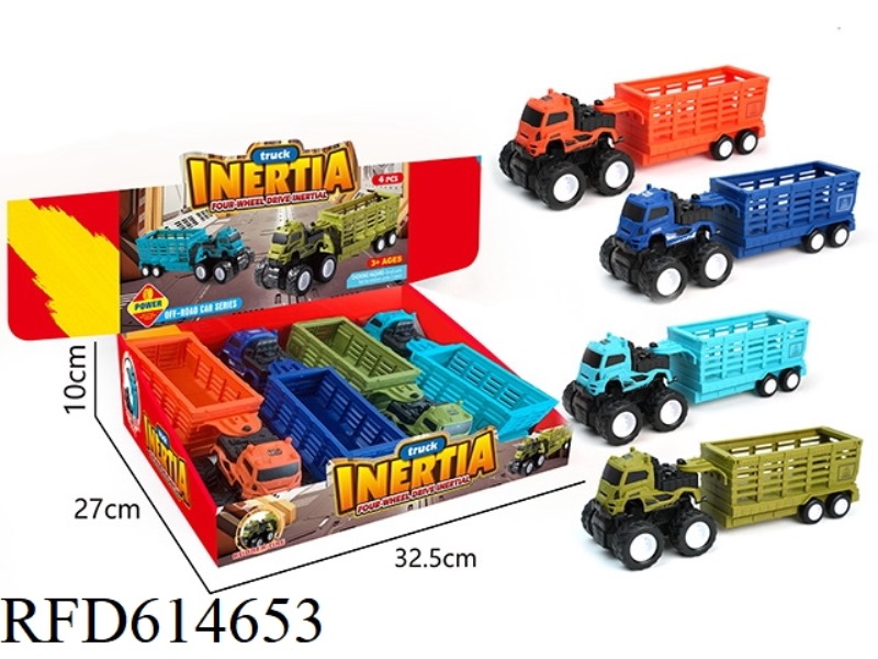 INERTIA TRACTOR TRANSPORTER 4PCS