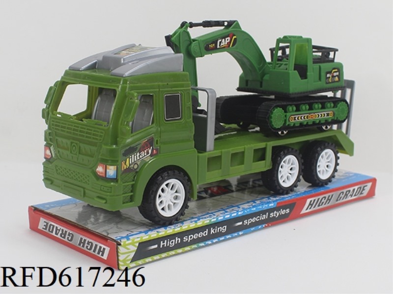 INERTIAL TRACTOR WITH EXCAVATOR