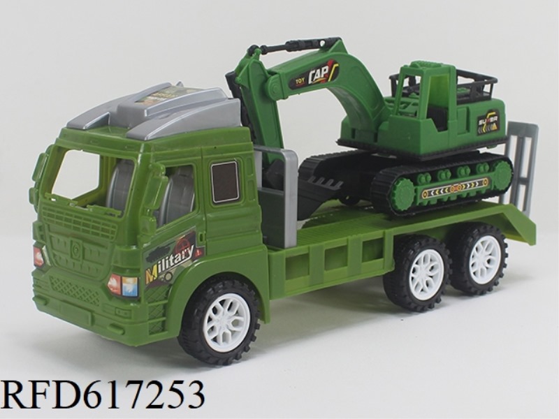 INERTIAL TRACTOR WITH EXCAVATOR