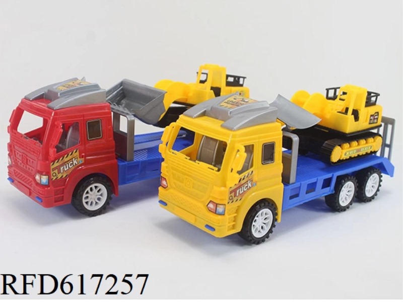 INERTIAL TRACTOR WITH BULLDOZER