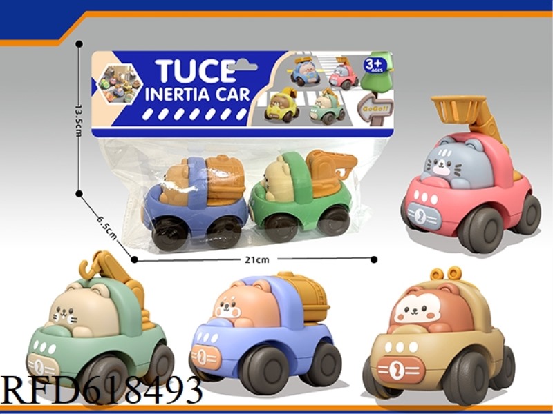 CARTOON INERTIA ENGINEERING VEHICLE