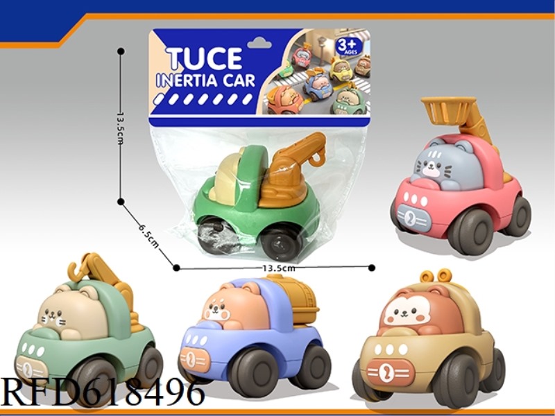 CARTOON INERTIA ENGINEERING VEHICLE