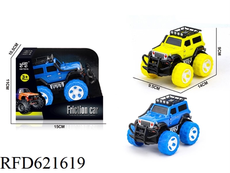 JEEP WRANGLER SIMULATION INERTIA CAR