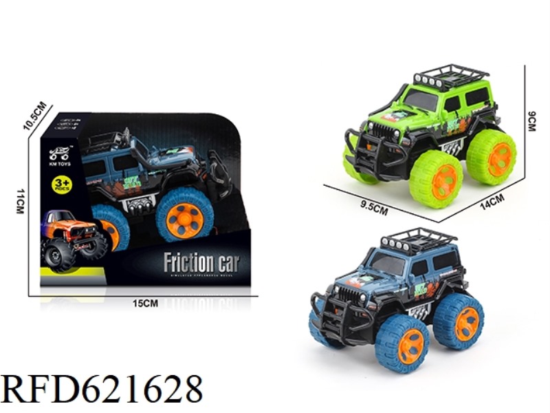 JEEP WRANGLER GRAFFITI INERTIA CAR