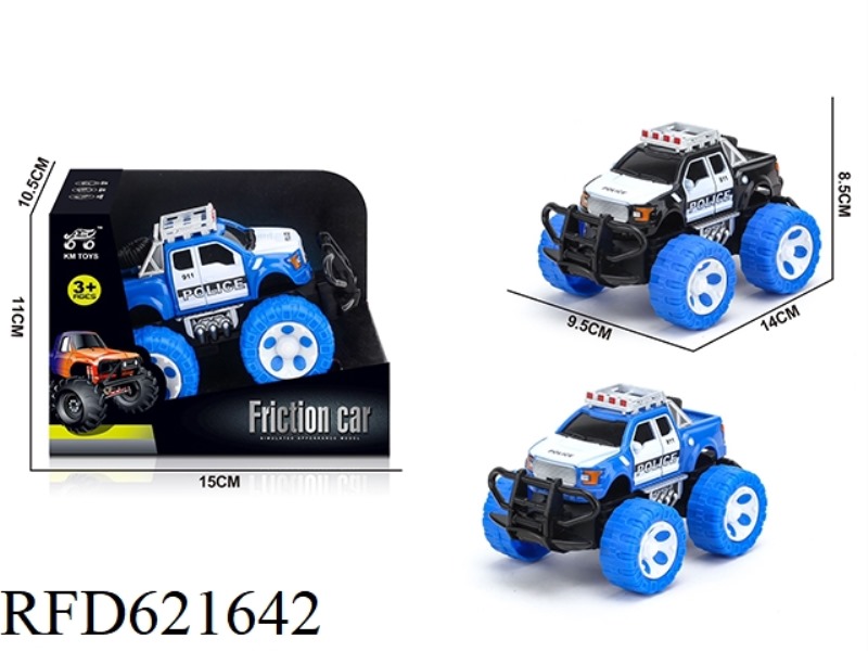 RAPTOR POLICE CAR INERTIA CAR