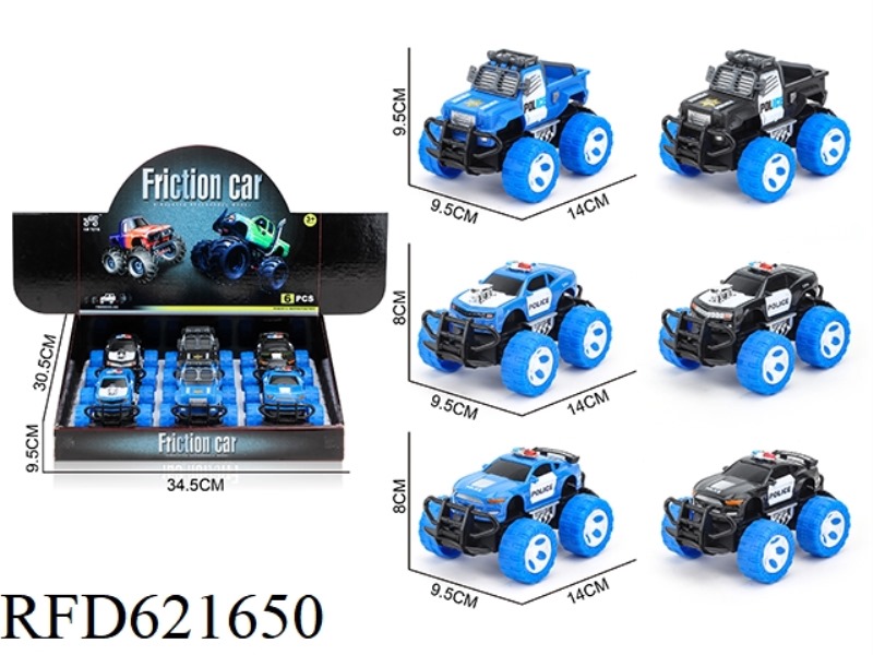 TRAPPER MUSTANG HORNET POLICE CAR INERTIA CAR 6