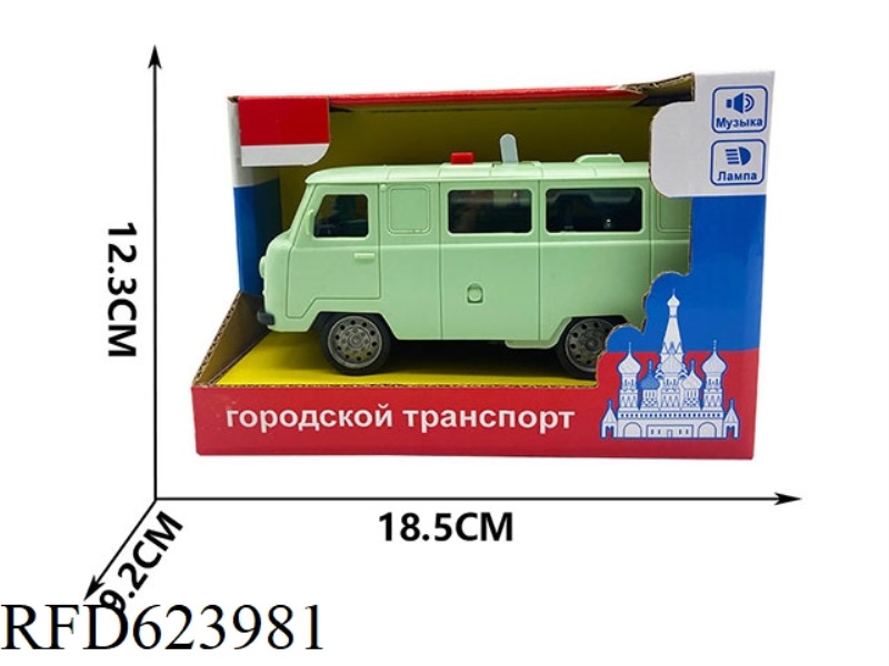 ACOUSTO-OPTIC INERTIAL RUSSIAN SIMULATION VEHICLE