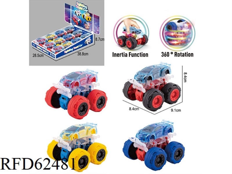 LIGHTING DOUBLE INERTIA STUNT CAR 