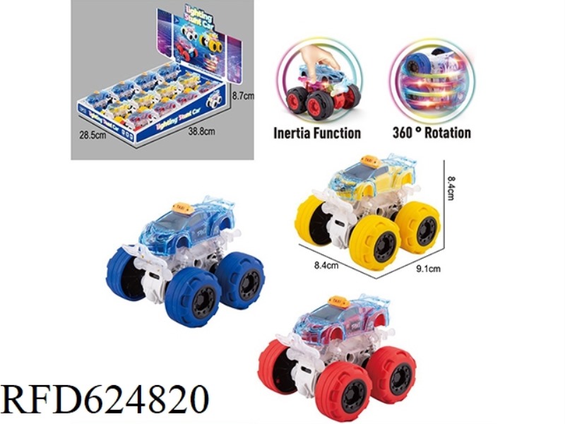 LIGHTING DOUBLE INERTIA STUNT CAR 