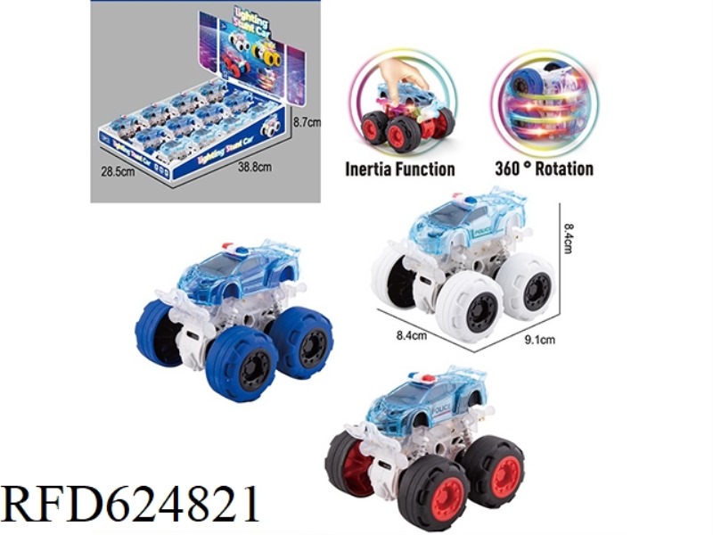 LIGHTING DOUBLE INERTIA STUNT CAR 