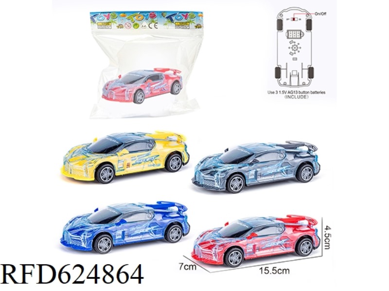 LIGHT AND MUSIC INERTIA CAR [RACING STYLE]