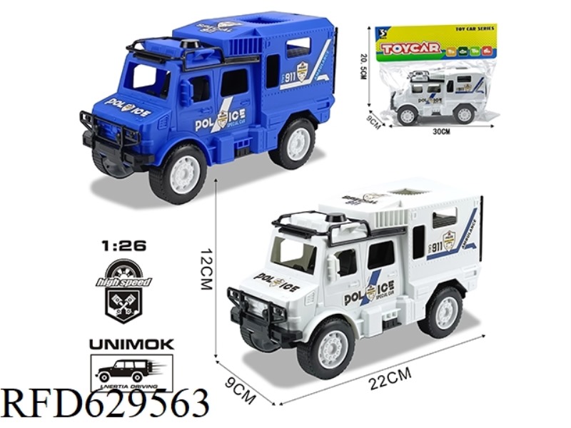 INERTIAL OFF-ROAD POLICE CAR