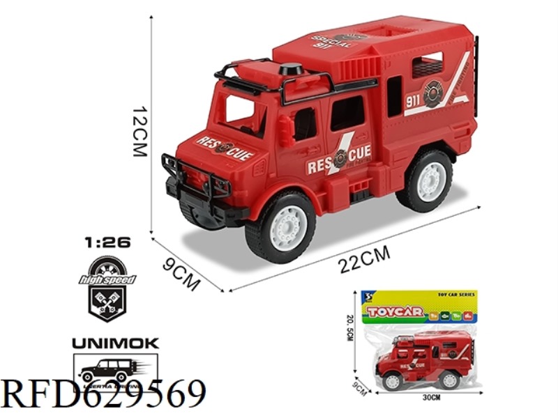 INERTIAL CROSS-COUNTRY FIRE TRUCK