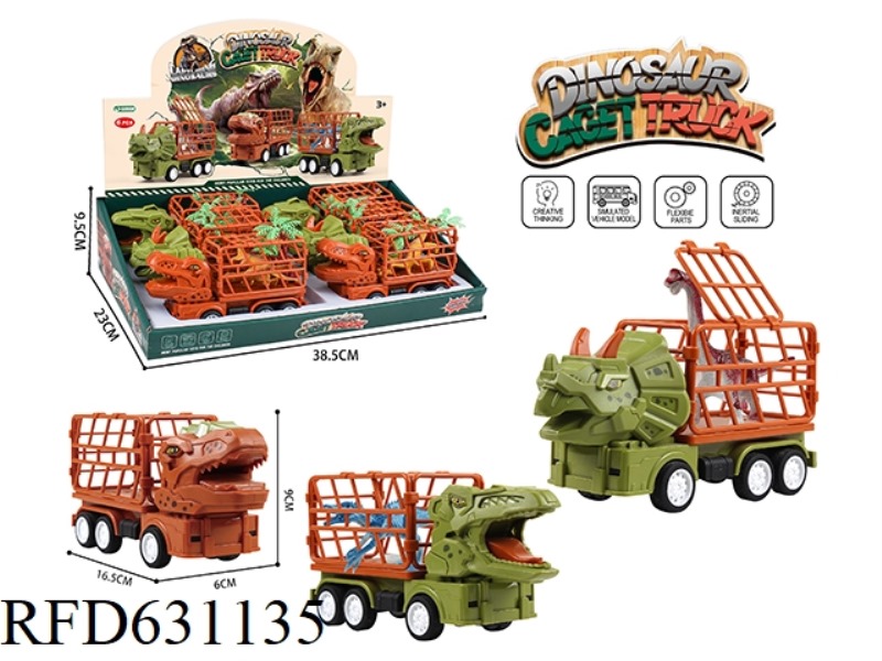 INERTIA DINOSAUR TRANSPORTER 6PCS