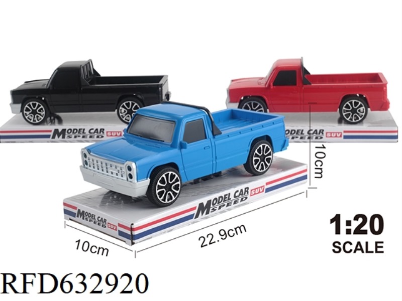 1: 20 SIMULATION PICKUP INERTIAL VEHICLE