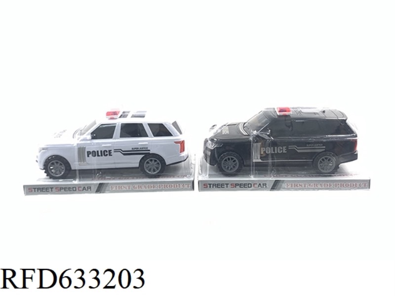 INERTIA LAND ROVER POLICE CAR