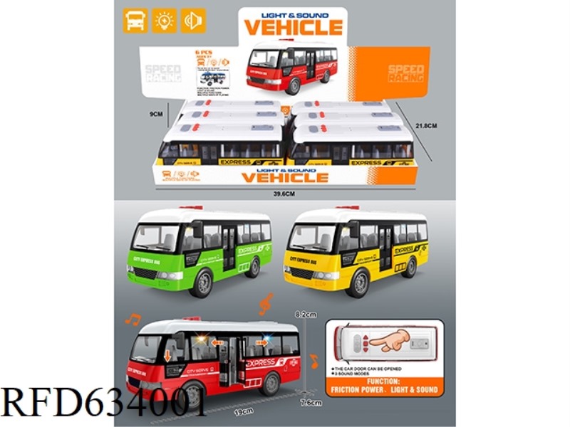 INERTIAL CITY BUS 6PCS