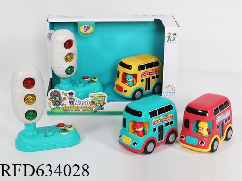 MUSIC TRAFFIC LIGHTS + INERTIAL CARTOON BUS