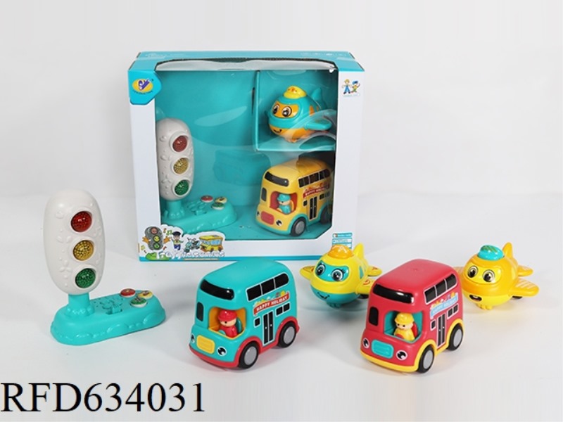 MUSIC TRAFFIC LIGHTS + INERTIAL AIRPLANE + INERTIAL CARTOON BUS