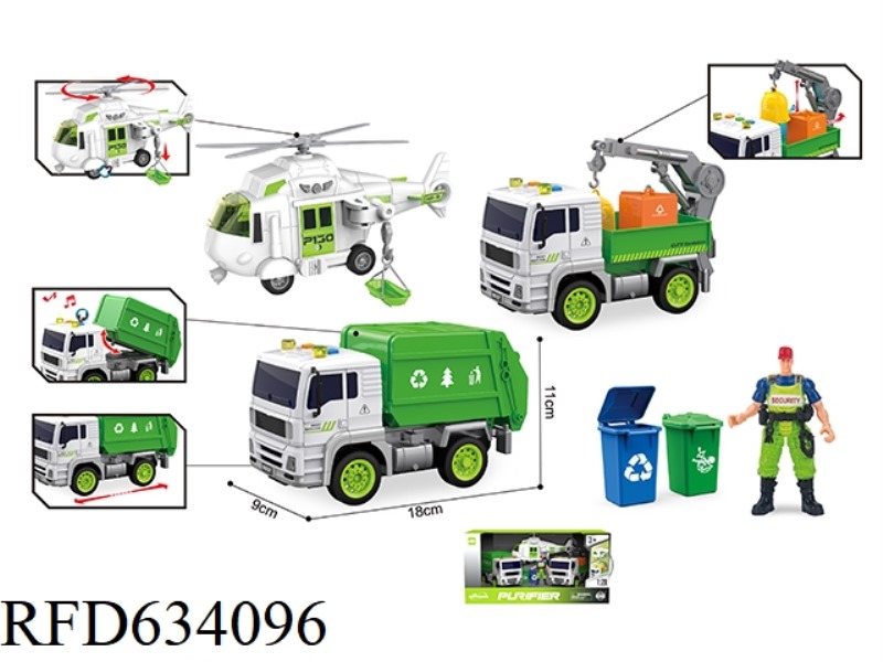 1:20 INERTIAL SANITATION 3 SETS (LIGHT AND SOUND)