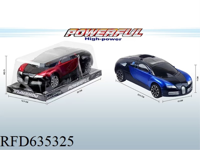 INERTIAL BUGATTI SIMULATION CAR