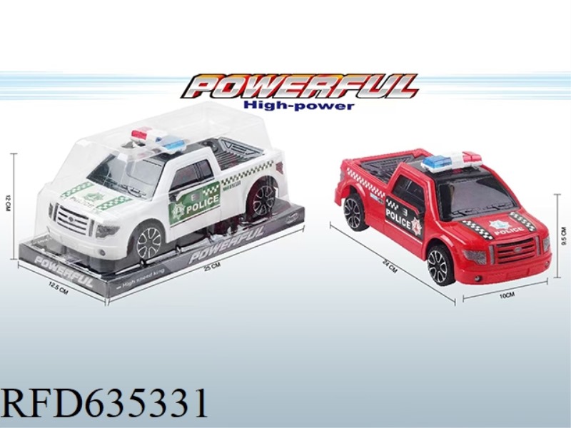 INERTIAL HEAD POLICE CAR