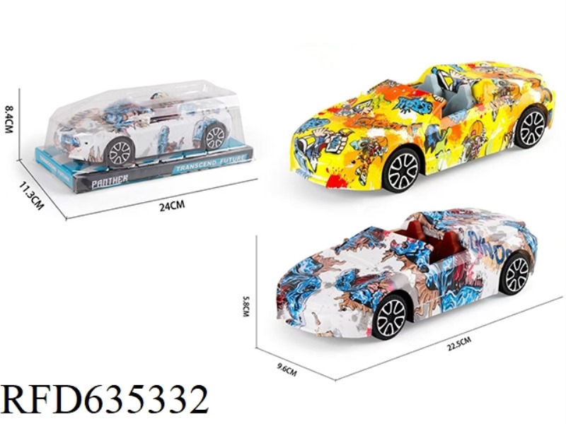 1:18 BMW INERTIA GRAFFITI CONVERTIBLE